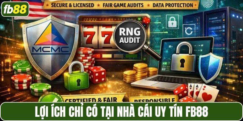 Lợi ích chỉ có tại nhà cái uy tín FB88
