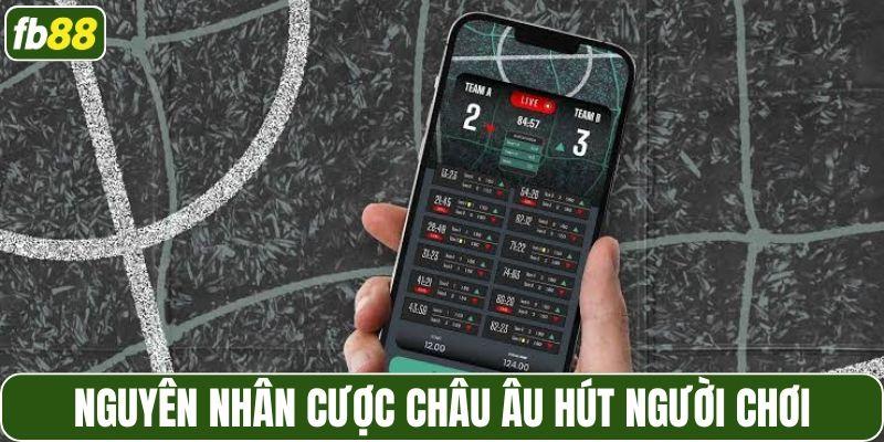 Nguyên nhân cược châu Âu hút người chơi