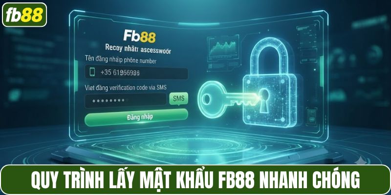 Quy trình lấy mật khẩu FB88 nhanh chóng